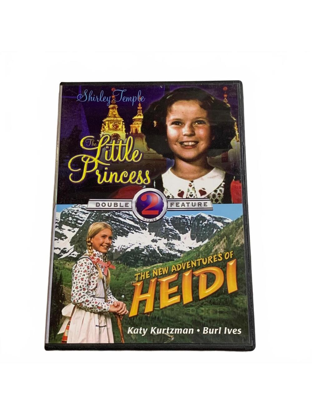 Shirley Temple The Little Princess / New Adventures of Heidi DVD Double